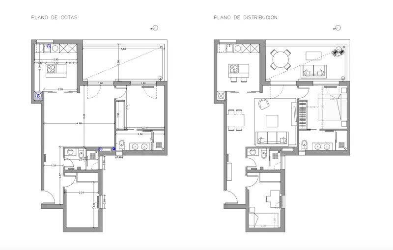 Floor plan — Penthouse next to El Retiro