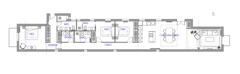 Floor plan — Apartment on Calle Castelló