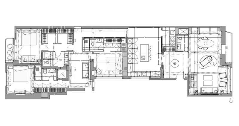 Floor plan — Apartment on Calle Hermosilla